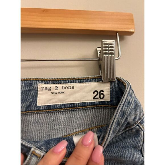 rag & bone Ruth super High-rise Straight size 2 - Picture 5 of 9